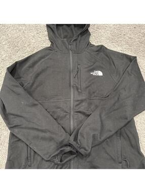 The North Face Men's Black Fleece Hoodie Jacket Size Large